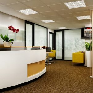 Mẫu vách ngăn thạch cao văn phòng