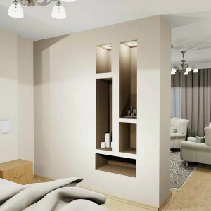 Mẫu vách ngăn thạch cao phòng ngủ