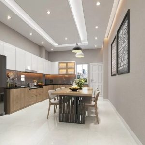 Trần thạch cao phòng bếp