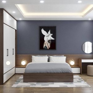 Trần thạch cao phòng ngủ